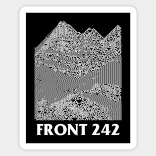 Front 242 //// Tribute Design Magnet